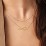 Personalized Name Necklace Layering Set with Ball Station Chain