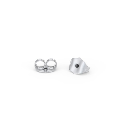 Engravable Round Disc Stud Earrings