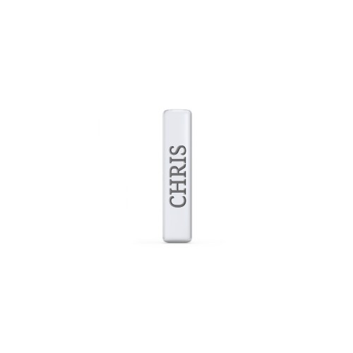 Engravable Petite Bar Single Stud