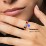 Classic 2-7 Princess Cut Ring with Accents