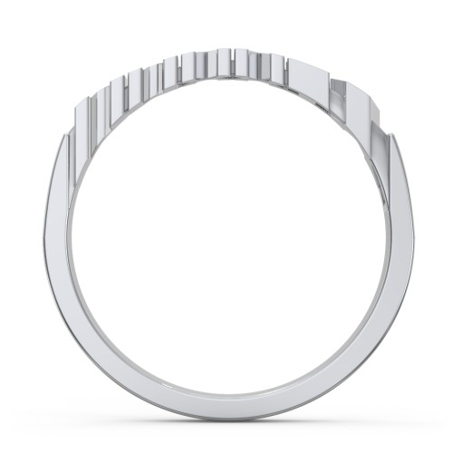 Roman Numeral Graduation Ring – Sterling Silver