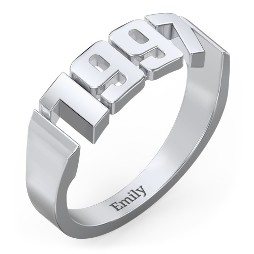 Personalized Year Ring