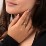 Toi et Moi Oval and Pear Gemstone Ring with Wide Band