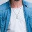Men's Engravable Disc Necklace