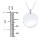 Men's Engravable Disc Necklace