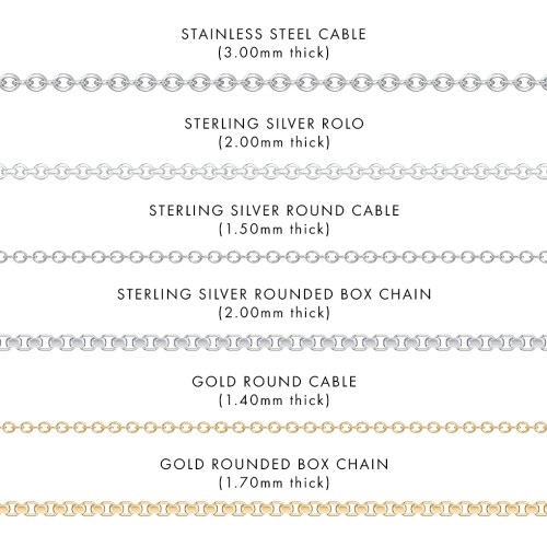 Men's Engravable Disc Necklace