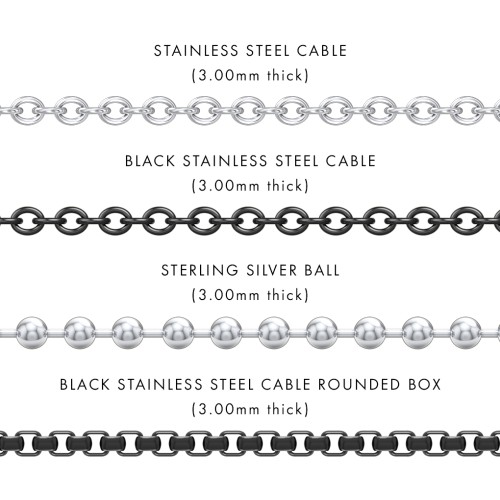 Men’s Engravable Vertical 3D Bar Necklace