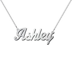 Personalized Name Necklace – Sterling Silver