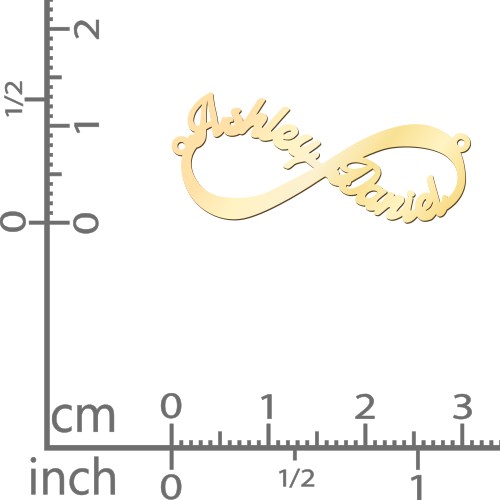 Infinite Love Name Necklace