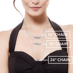 Personalized Hebrew Name Necklace