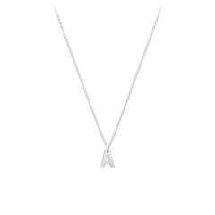 Initial Necklace with 1 Letter - Modern – 18K Gold Plated Silver