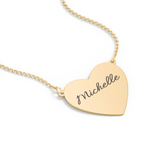 Call It A Crush Heart Necklace