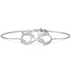 Love "4" Infinity Bracelet