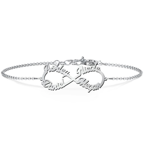 Love "4" Infinity Bracelet