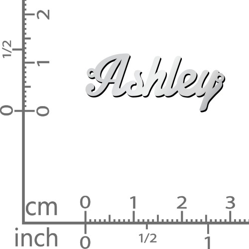 The Glamorous Name Bracelet – Sterling Silver