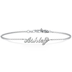 The Flourish Name Bracelet