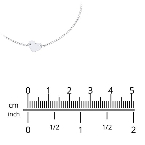 Engravable Heart Bracelet