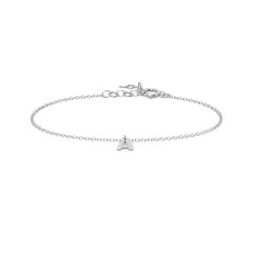 Initial Bracelet with 1 Letter - Modern – 10K Yellow Gold