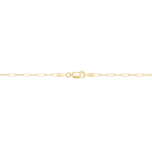 Mini Paper Clip Chain Necklace with 1 - 5 Engravable Bars