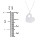 Engravable Heart In Heart Necklace with Heart Cutouts