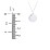 Engravable Floral Small Disc Necklace – 10K Yellow Gold