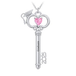 2025 Graduation Key Pendant