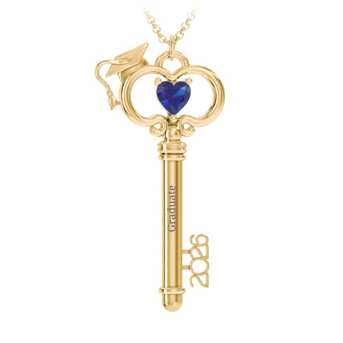 Graduation Key Pendant