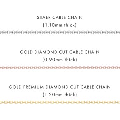 Bezel Set 5mm Gemstone Pendant