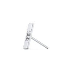 Engravable Petite Bar Single Stud