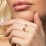 Classic 2-7 Princess Cut Ring with Accents