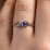 Swirl of Style Birthstone Ring – 10K Yellow Gold with Citrine and Cubic Zirconia