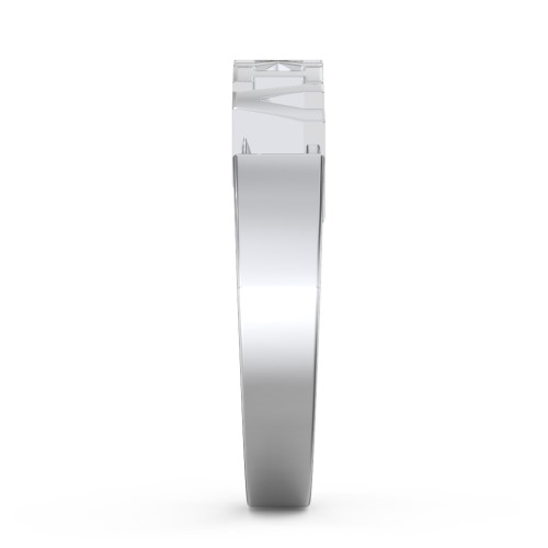 Roman Numeral Graduation Ring – Sterling Silver