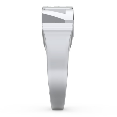 Personalized Year Ring – Sterling Silver