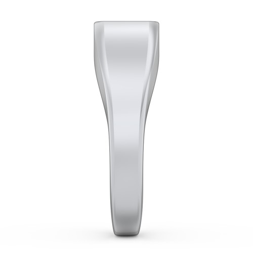 Double Initial Signet Ring – Sterling Silver
