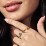 Toi et Moi Oval and Pear Gemstone Ring