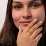 Croissant Dome Ring with Heart Gemstone – Sterling Silver with Ruby