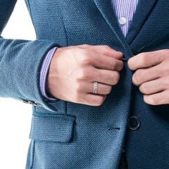 Men's Personalized Year Ring