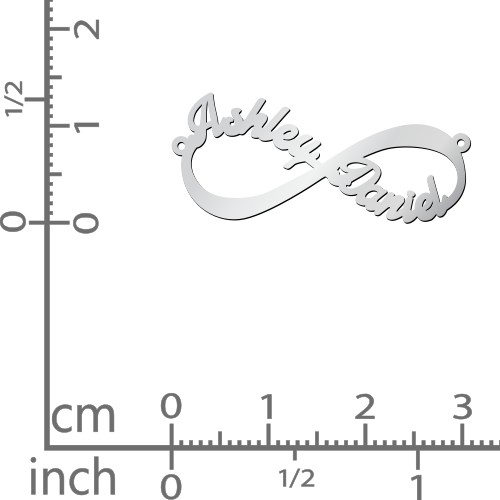 Infinite Love Name Necklace