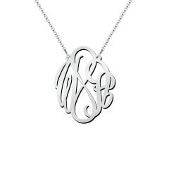 Infinity Monogram Necklace
