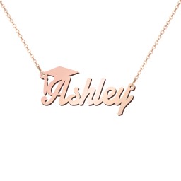 Graduation Name Necklace