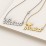 Graduation Name Necklace – Sterling Silver