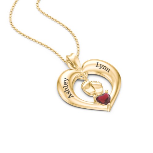 Precious Gift Baby Feet Charm Pendant