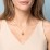 Radiant Caged Heart Necklace with 1-6 Birthstones – Sterling Silver with Pink Tourmaline and Citrine
