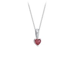 Engravable Generations Stacking Hearts Pendant - 1