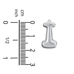 Custom Bubble Initial Necklace